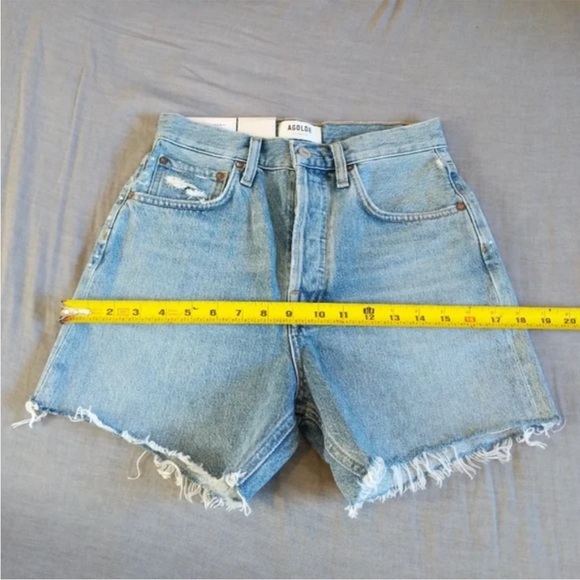 Agolde Riley Jean Short - Picture 7 of 11